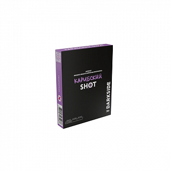 Табак Darkside Shot, 30гр "Карибский / Кокос, Манго, Печенье, Клубника"